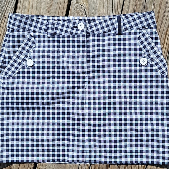 Nike DriFit Golf Skort Navy/White sz XL